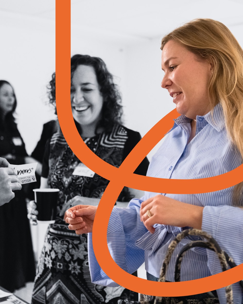 Two women in conversation during a FemNEST panel